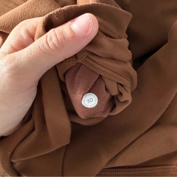 Lululemon Align Copper Brown Hi Rise Leggings Size 10 - Picture 6 of 6